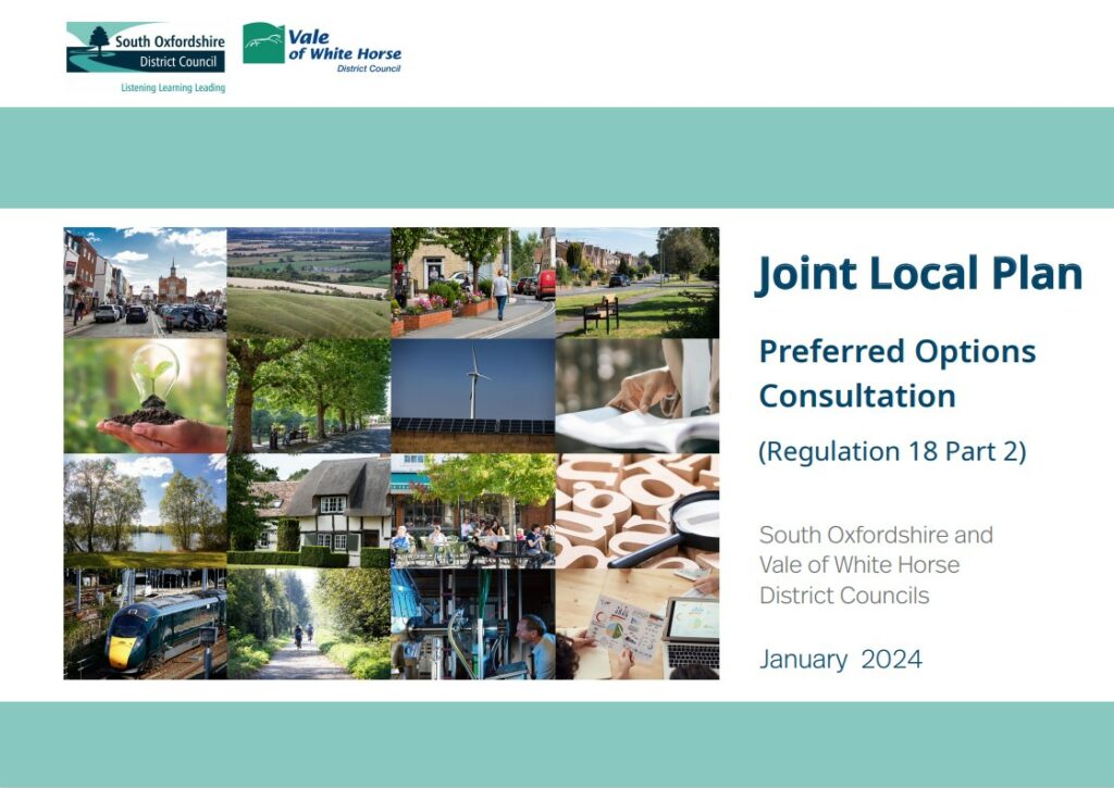 Joint Local Plan 2041, South Oxfordshire and the Vale of White Horse District Councils