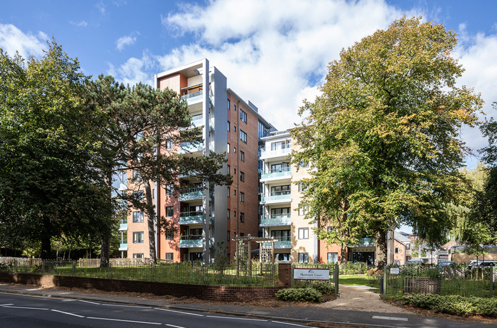 Maidment Court, WWA Studios, West Waddy Archadia, architecture, urban design, town planning,residential care, intergrated retirement community, Poole, HAPPI